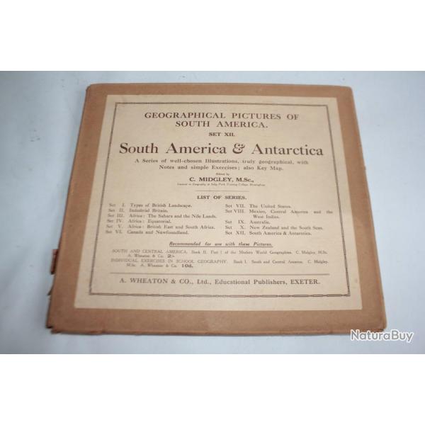 Geographical pictures of South America & Antartica Set XII