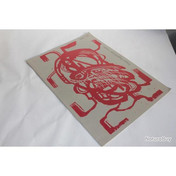 Portfolio Kaspar Toggenburger K�pfe Xylon 124 Gravures 2004