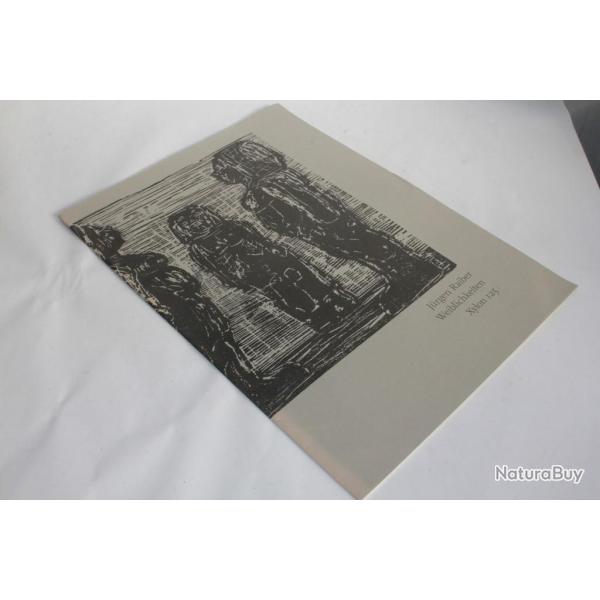 Portfolio J�rgen Raiber Weiblichkeiten Xylon 125 Gravures 2005