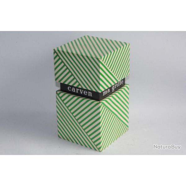Grande boite de vitrine factice parfum Ma griffe de CARVEN
