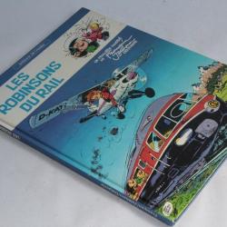 BD Franquin Les Robinsons du rail EO 1981