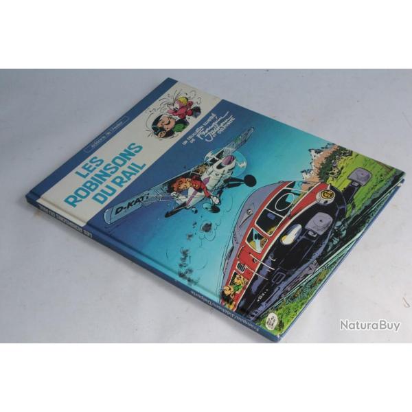BD Franquin Les Robinsons du rail EO 1981