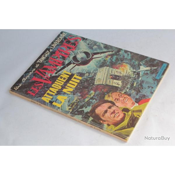 BD Tanguy et Laverdure 15 Les vampires attaquent la nuit EO Dargaud 1971