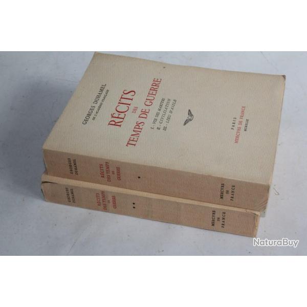 Rcits des temps de Guerre tome 1  6 Georges Duhamel 1949