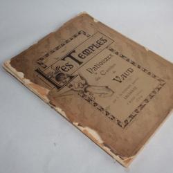 Les temples nationaux du canton de Vaud E. D. Turrian 1896