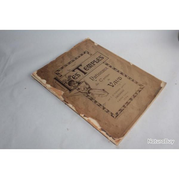 Les temples nationaux du canton de Vaud E. D. Turrian 1896