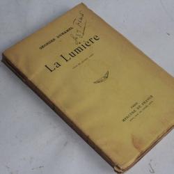La Lumière par Georges Duhamel 1919