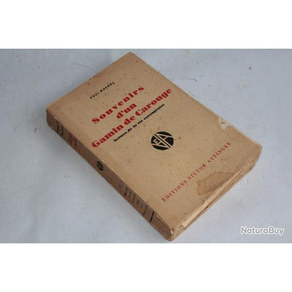 Souvenir d'un Gamin de Carouge Paul Maerky 1937