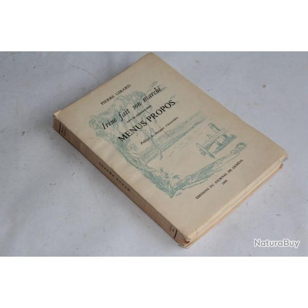 Irne fait son march Menus Propos Pierre Girard 1958