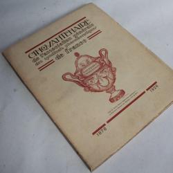 Cinquantenaire de l'association des syndicats pharmaceutiques 1928