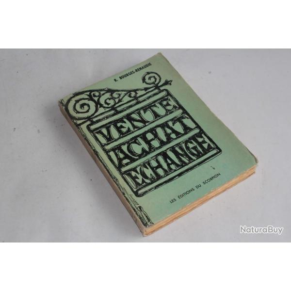 Vente Achat Echange R.Bourges-Renaudie 1958 Puces Saint-Ouen