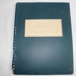 Partitions manuscrites paroles et chansons Karl Kohn 1965