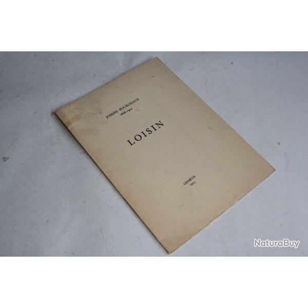 Loisin Joseph Bourgeaux tirage limit 1953
