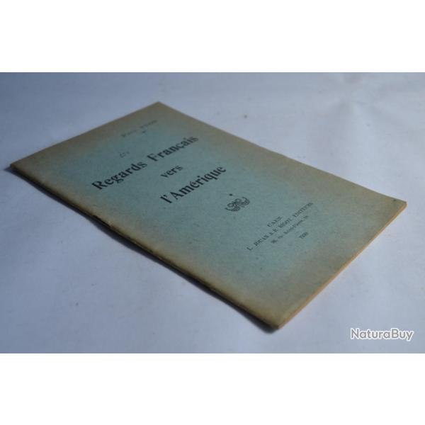 Regard Franais vers l'Amrique Paul Yvon 1930 Sign