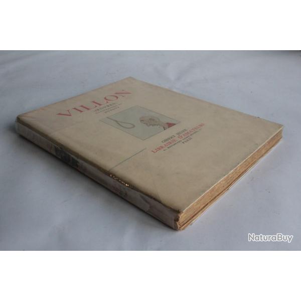 VILLON OEuvres Illustration de DUBOUT 1934