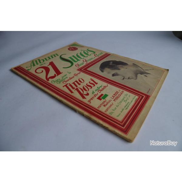 Album des 21 Succs Crs par Tino Rossi