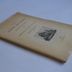 Correspondance de H.A. Gosse et S. Wyttenbach Dédicacé