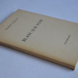 Gilbert Trolliet Blanc sur noir 1981