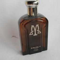 Flacon Eau de toilette Maxim's pour homme 1000 ml vintage Géant