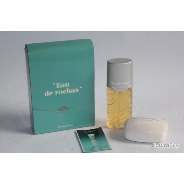 Flacon d'eau de toilette Eau de Rochas Homme 50 ml + Savon