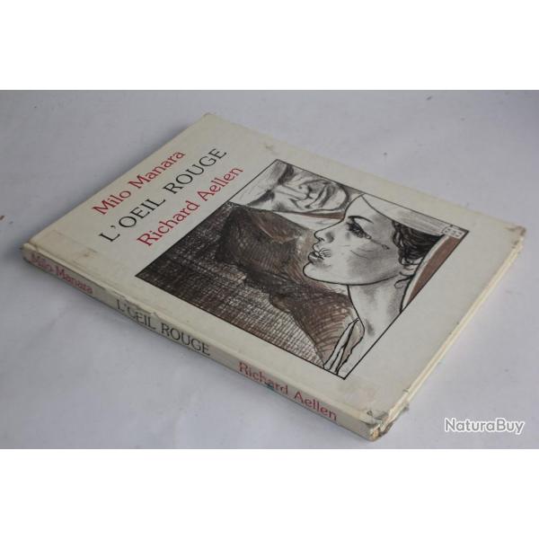 BD L'oeil rouge Milo Manara Richard Aellen 1991 rotique
