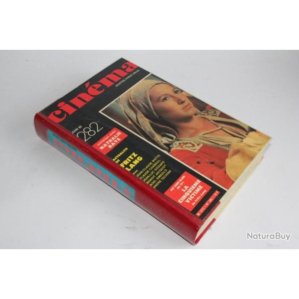 Revues reli�es Cin�ma 1982 n�282 � 288