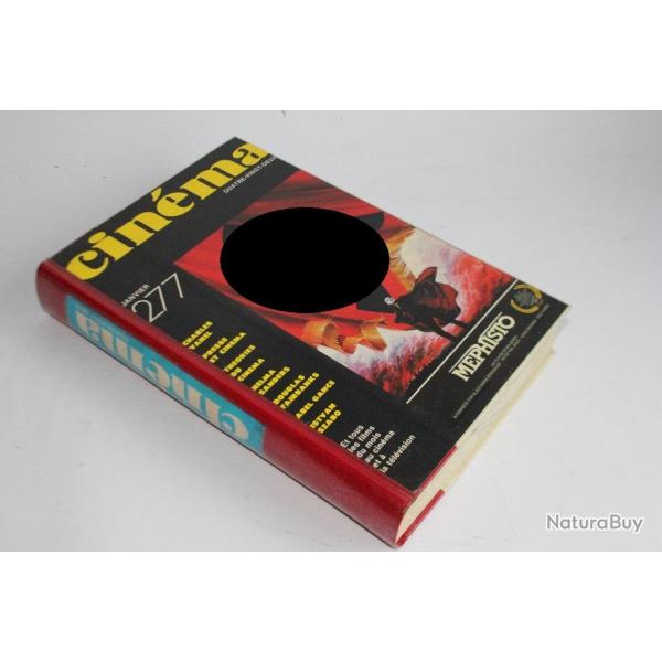 Revues reli�es Cin�ma 1982 n�277 � 281