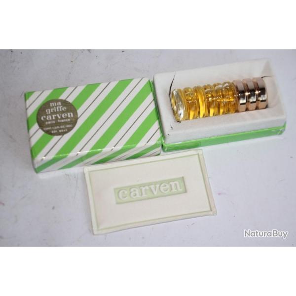Flacon de parfum miniature Ma Griffe de Carven 5 ml vintage