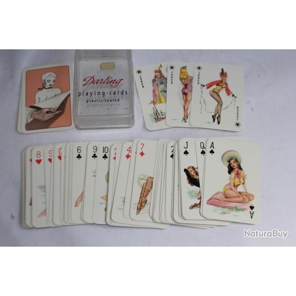 Jeu de cartes Darling Pin-up 55 Beautiful paintings by Heinz Villiger