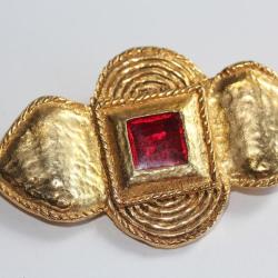 Broche vintage Parfum Maroussia Paris Bijoux parfumeur