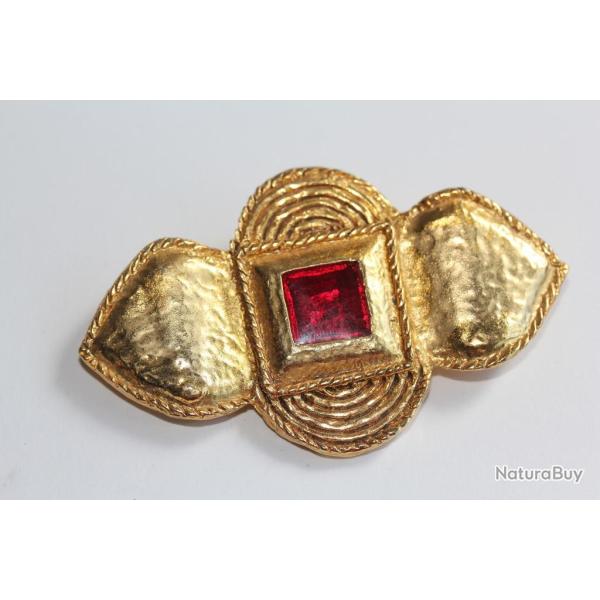 Broche vintage Parfum Maroussia Paris Bijoux parfumeur