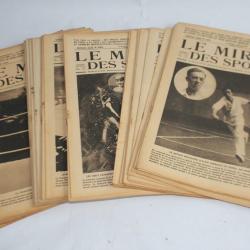 Revues Le Miroir des Sports 1923 Année Complète Cyclisme Football