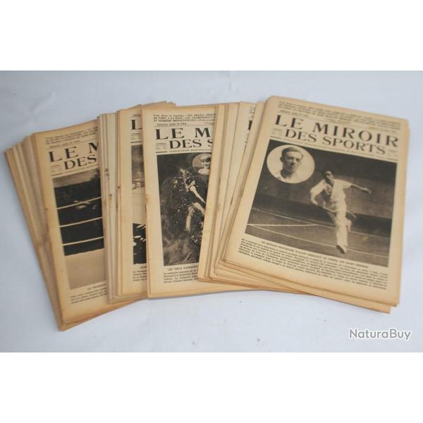 Revues Le Miroir des Sports 1923 Anne Complte Cyclisme Football