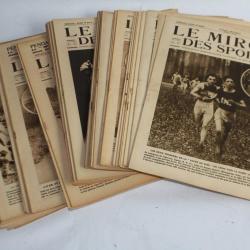 Revues Le Miroir des Sports 1925 Année Complète Cyclisme Football