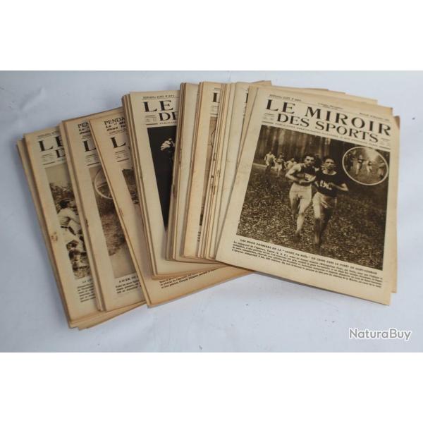Revues Le Miroir des Sports 1925 Anne Complte Cyclisme Football