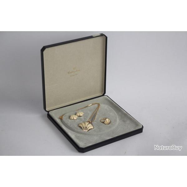 Parure Bijoux Mathey-Tissot Coquillage Horlogerie