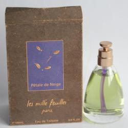 Flacon d'eau de toilette P&eacute;tale de Neige LES MILLE FEUILLES Paris 100 ml