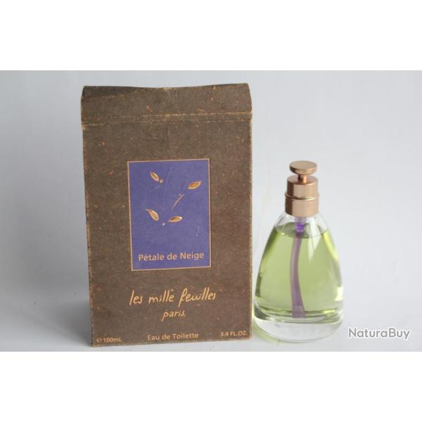 Flacon d'eau de toilette P�tale de Neige LES MILLE FEUILLES Paris 100 ml