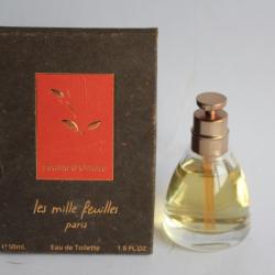 Flacon d'eau de toilette Feuille d'ombre LES MILLE FEUILLES Paris 50 ml