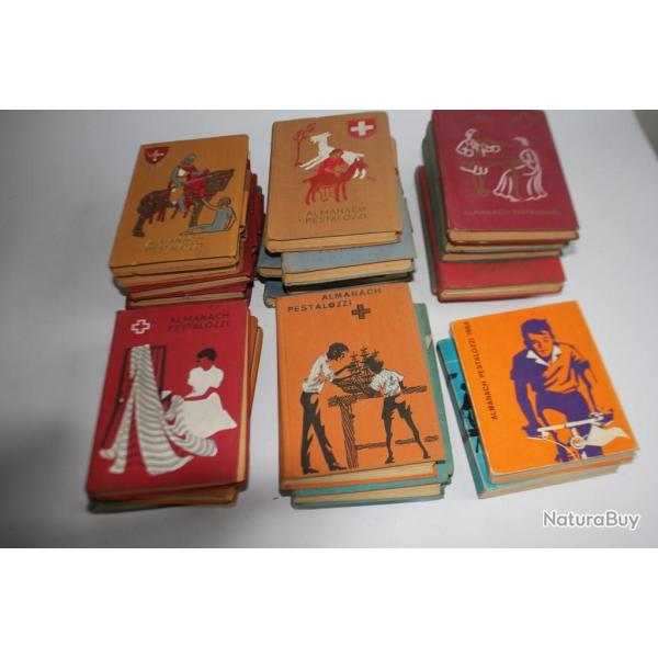 Lot 23 Almanach Pestalozzi Suisse 1924 - 1964