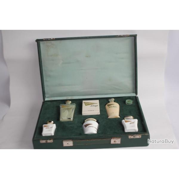 Mallette de repr�sentant cosm�tiques Epidermon Femia Berlin vintage