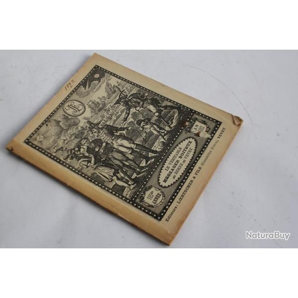 Almanach 1892 Le vritable messager boiteux de Berne et de Vevey Suisse