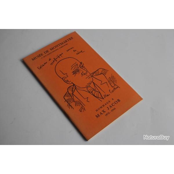 Catalogue d'exposition Hommage  Max Jacob Muse de Montmartre