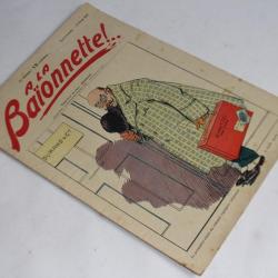 Revue satirique La Baïonnette N°6 1915