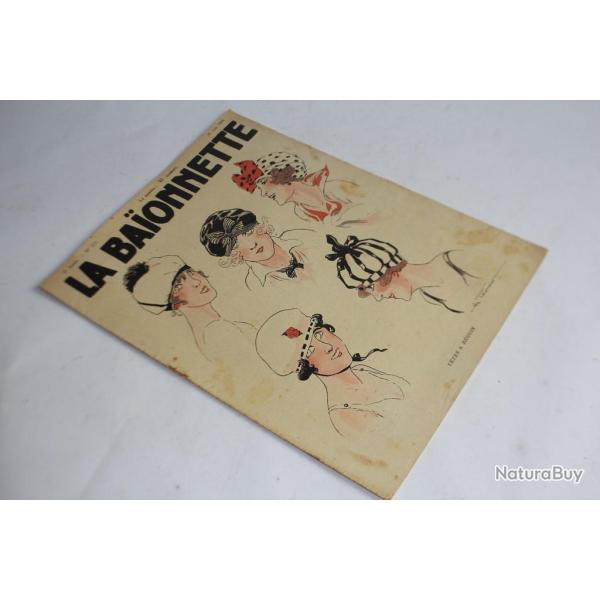 Revue satirique La Baonnette N217 1919