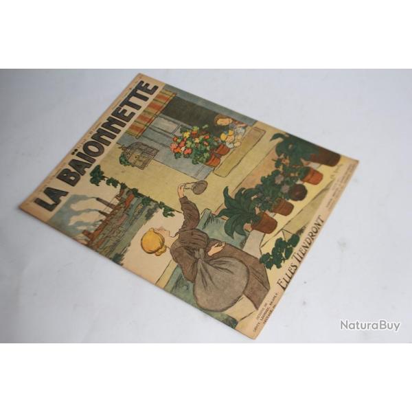 Revue satirique La Baonnette N124 1917