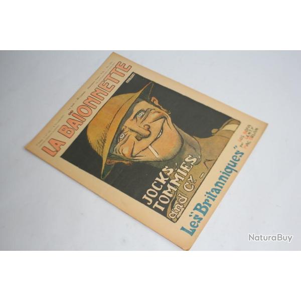 Revue satirique La Baonnette N123 1917