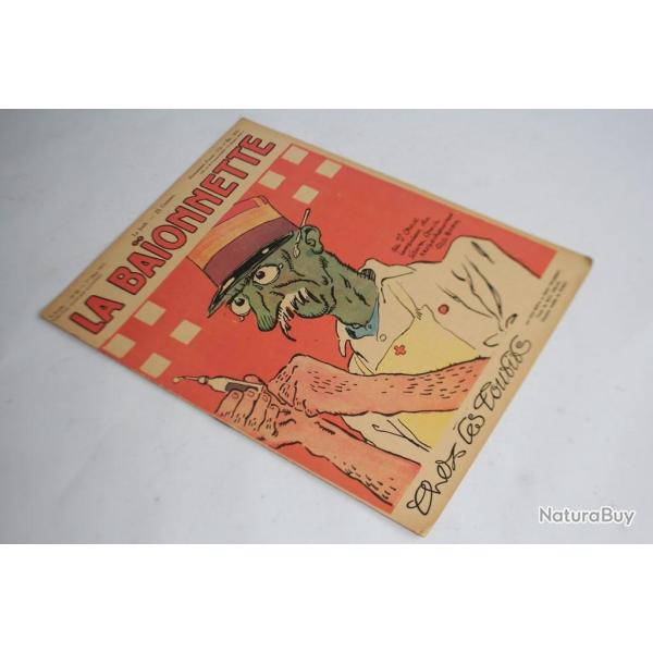 Revue satirique La Baonnette N87 1917