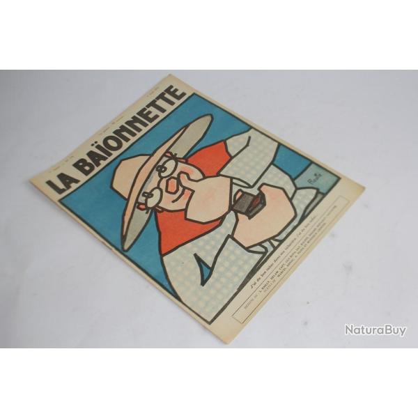 Revue satirique La Baonnette N196 1919