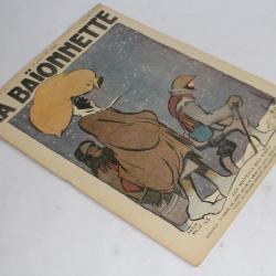 Revue satirique La Baïonnette N°184 1919